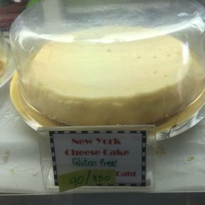 Gluten-free cheesecake from Butter is Better Bakery